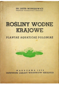 Rośliny wodne krajowe,1950 r.