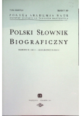 Polski Słownik Biograficzny zeszyt 155