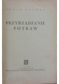 Przyrządzanie potraw 1949 r.