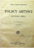 Polscy artyści ich życie i dzieła 1930 r