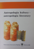 Antropologia kultury – antropologia literatury
