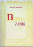 Biblia w języku Polskim Tom I