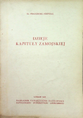 Dzieje kapituły zamojskiej