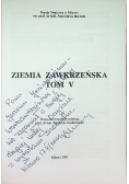 Ziemia zawkrzeńska Tom V
