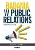 Badania w public relations. Wprowadzenie