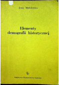 Elementy demografii historycznej