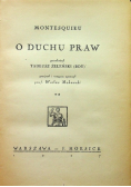 O duchu praw 1927 r