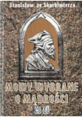 Mowy wybrane o mądrości