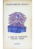 O wpół do jedenastej wieczór latem