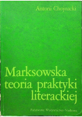 Marksowska teoria praktyki literackiej