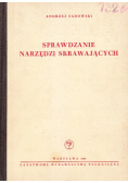 Sprawdzanie narzędzi skrawających