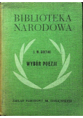 Wybór poezji Goethe