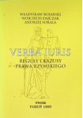 Verba Iuris Reguły i kazusy prawa rzymskiego