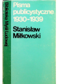 Pisma publicystyczne 1930-1939