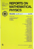 Reports On Mathematical Physics Nr 3 / 09