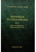 Instrukcja technologiczna druk na maszynach typograficznych