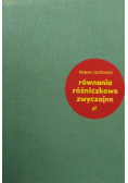 Równania różniczkowe zwyczajne
