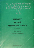 Metody badań pedagogicznych