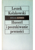 Husserl i poszukiwanie pewności