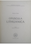 Opuscula Lithuanica