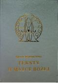 Ojcowie Wspólnej Wiary Teksty o Matce Bożej