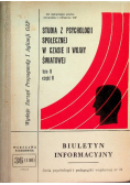 Studia z psychologii społecznej w czasie II wojny światowej