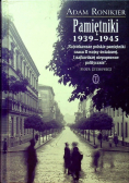 Ronikier Pamiętniki 1939 -1945