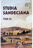 Studia sandecjana Tom IV