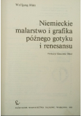 Niemieckie malarstwo i grafika późnego gotyku i renesansu