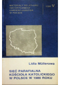 Sieć parafialna Kościoła Katolickiego w Polsce w 1980 roku