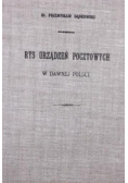 Rys urządzeń pocztowych w dawnej polsce