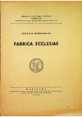 Fabrica ecclesiae 1946 r .