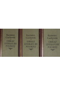 Obraz literatury polskiej Tom I do III