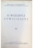 O wielości cywilizacyj 1935 r.