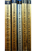 Historia kościoła katolickiego tom 1 do 4