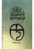 Zeszyty jedynego