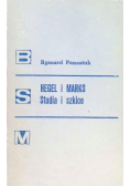 Hegel i Marks Studia i szkice