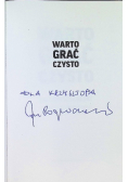 Warto grać czysto