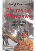 Zburzenie Warszawy