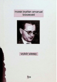 Baczewski Wybór wierszy