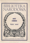 Strindberg Wybór Nowel