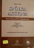 Spółka akcyjna wzory dokumentów z komentarzem