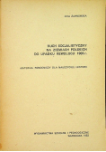 Ruch socjalistyczny na ziemiach polskich po upadku rewolucji 1905