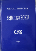 Sejm 1778 roku