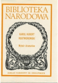 Rostworowski Wybór dramatów