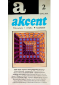 Akcent literatura i sztuka kwartalnik Nr 4 / 14