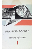 Ponge Utwory wybrane