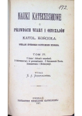 Nauki katechismowe i prawdach wiary... , 1887 r.