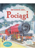 Pociągi Książka z okienkami Sprawdźcie sami