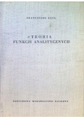 Teoria funkcji analitycznych